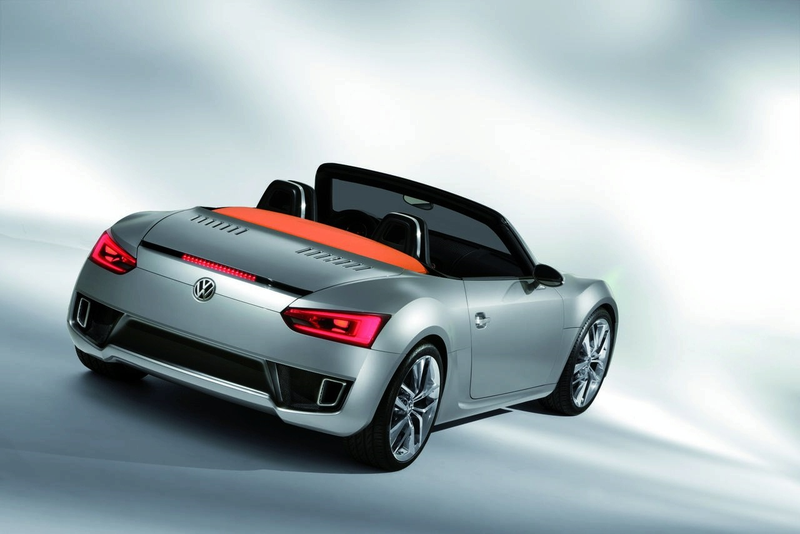 Illustration for article titled VW Bluesport Roadster: The Mid-Engined Diesel Sportscar